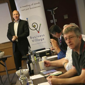 Round table networking and referrals at Swindon Business Village